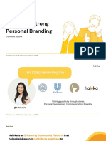 Personal Branding - Pakuan Bogor