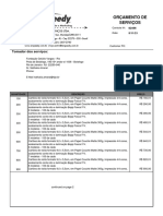 FGV - Orçamentos Cartões de Visitas