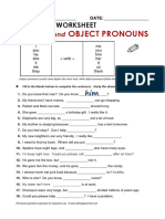 Atg Worksheet Subjectobjpron