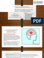 Inteligencia Emocional y Trabajo, y Factor Humano