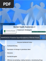 Mental Health Awareness 2 Classroom Strategies