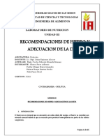 Unidad Iii Lab. de Nutricion