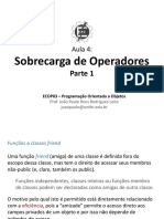 Sobrecarga de Operadores Parte 1