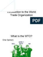 Introduction To The World Trade Organization