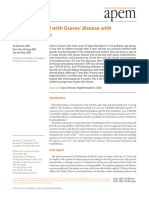 A 3-Year-Old Girl With Graves' Disease With Literature Review