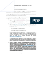 PEU2022 Comunicado1 EL