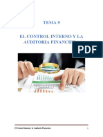 1-Tema 5 El Control Interno y La Auditoria Financiera