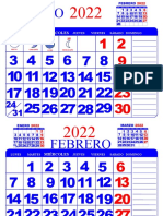 Calendarios lunares 2022
