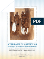 A TERRA DE DUAS LÍNGUAS - Antologia de Autores Transmontanos - Livro de AULP e I.P. Bragança 2011