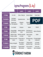 Tyt Calısma Programı 2