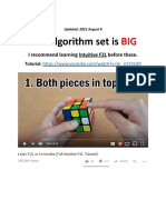 Best F2L Algorithms