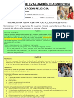 EVALUAC. DIAGNOSTICA 1°, 2° - RELIGIÓN - Marshori Mireya Portillo Huamán U.U