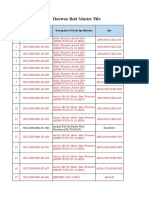 Anchor, TS Bolt - Daewoo Master File