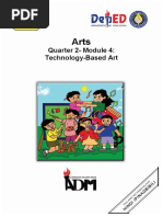 Quarter 2-Module 4: Technology-Based Art