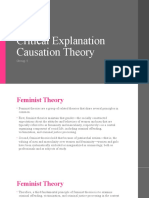 Group 5 - Critical Explanation Causation Theory
