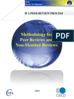 Methodology For Peer Reviews and Non-Member Reviews: Launch of A Peer Review Process