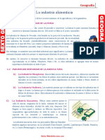 La Industria Alimenticia: Geografía