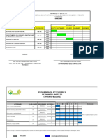 Prog. de Actividades de Desmantelamiento