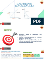 Magnitudes Proporcionales