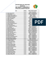 Daftar Sekolah Lanjutan 2020-2021