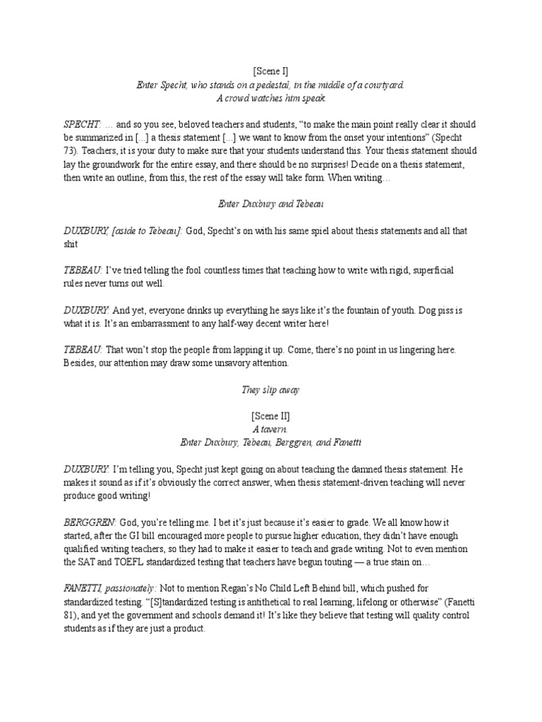 Rough Draft 3 | PDF | Standardized Tests | Essays