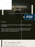 Tema Kearifan Lokal