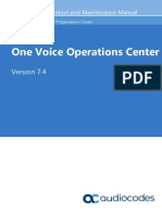 LTRT 94158 One Voice Operations Center Iom Manual Ver 74