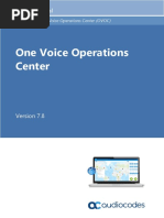 One Voice Operations Center Users Manual Ver 78 Nov