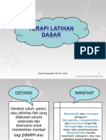 .Terapi Latihan Dasar