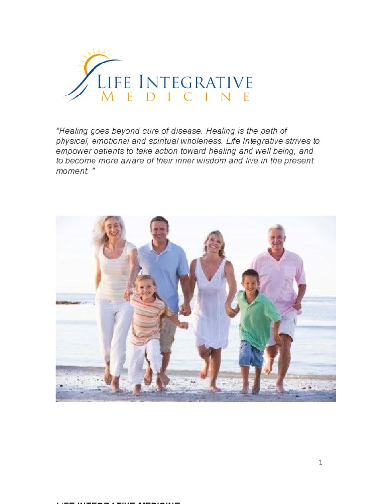 Life Integrative Medicine Guide PDF Alternative Medicine Angiogenesis