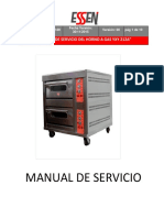 Ficha Tecnica Horno 2 Camaras 2 Bandejas