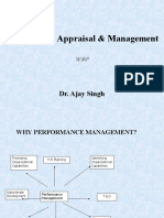 Performance Appraisal & Management: Dr. Ajay Singh