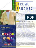 Jireme Sanchez introduces himself and expectations for Physical Education 1 class