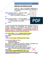 Recomendaciones de Las Consultas Sql-Idat