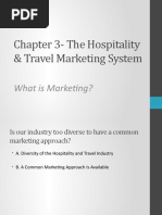 Chapter 3-The Hospitality & Travel Marketing System