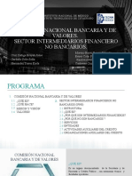 EQUIPO 3comisión Nacional Bancaria y de Valores, Sector Intermediarios Financiero No Bancarios