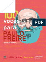 100 Voces (Y Una Carta) para Paulo Freire