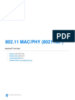 802.11 MAC/PHY (80211MP) : Test Suite