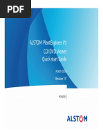 Alstom Plantexplorer V3 CD/DVD Viewer Quick Start Guide: March 2014 Revision "A"