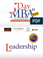 Leadership 5 MBA On Line Handout
