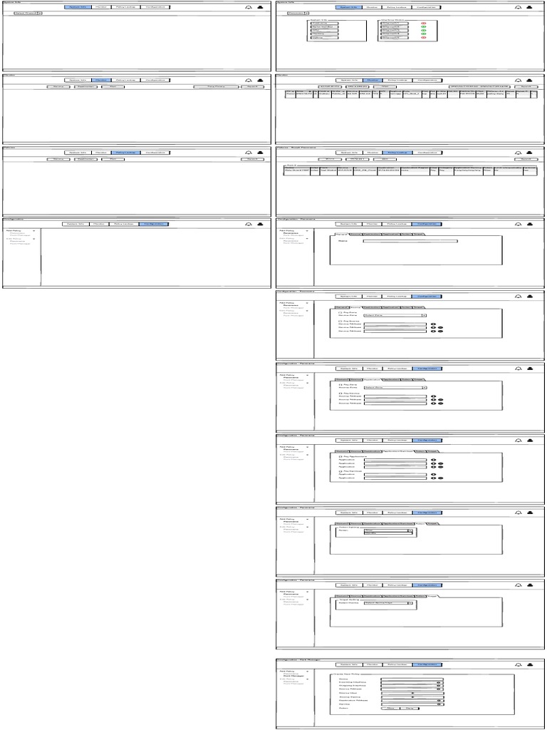 Wireframe DashboardUI v1.1 | PDF | Computer Networking | Telecommunications
