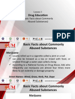 Lesson 2 Drug Addiction PPT3 Basic Facts About Commonly Abused Substances