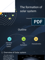 Formation and Characteristics of Our Solar System