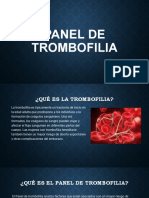 Panel de Trombofilia