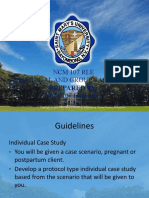 NCM 107 Rle Individual and Group Case Study NCM 107 Instructors