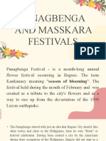 Panagbenga and Masskara Festivals