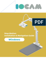 OKIOCAM Stop Motion Installation & Navigation Guide (Windows)