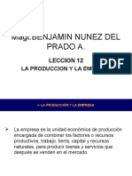 Clase Xii La Produccion y La Empresa (1)