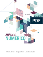 Analisis Numerico Richard Burden 10ma Ed