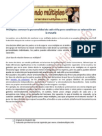 Conocer el carácter de tus hijos para decidir si van juntos o separados